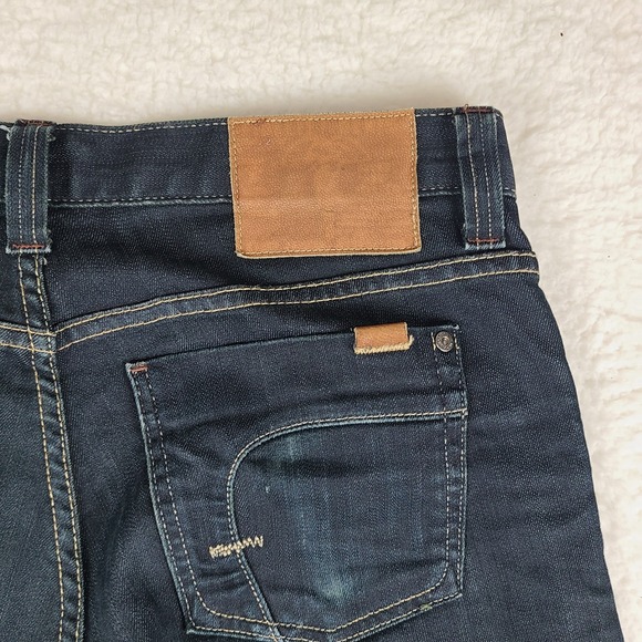 Fidelity Jeans Mens 34x36 Blue 5011/34 Straight Leg M3010T Sabbath Rinse Wash - Picture 12 of 16